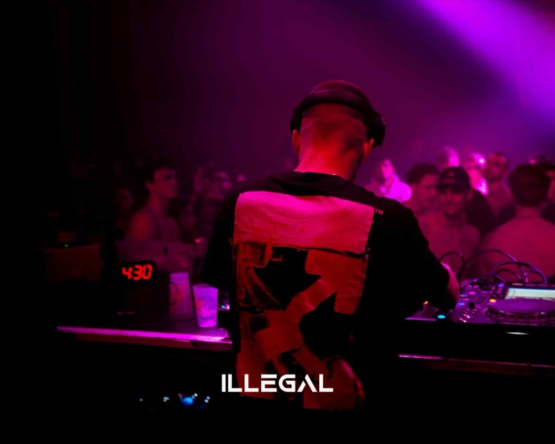 Website van Illegal Events